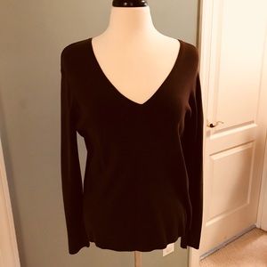 LIKE NEW BROWN CHICO’S SWEATER